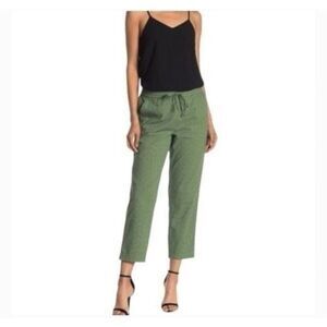 J Crew Eyelet Pull On Cropped Pants XXS